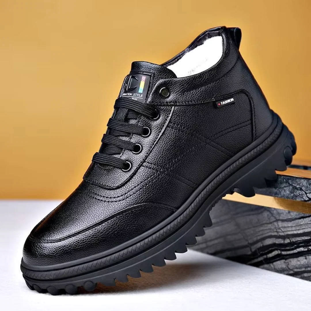 Heren Gevoerde Boots - Winter Schoenen - Waterdicht - Afbeelding 2